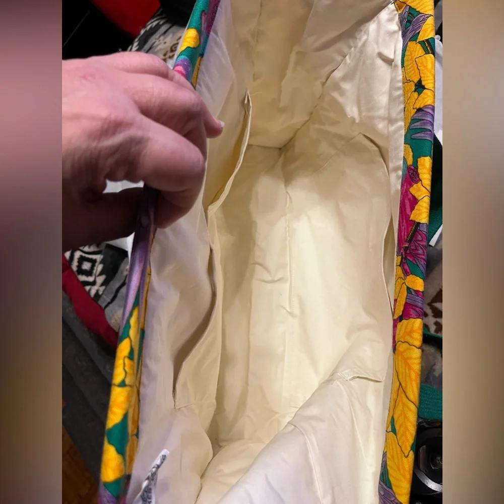 HERMES VINTAGE EUC COA* Les Perroquet Tote - Picture 10 of 14